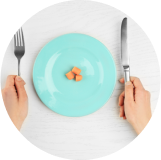 Perda ou diminuição do apetite